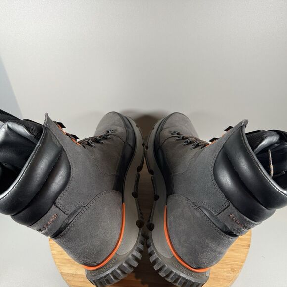 Cole‎ Haan 4.Zerogrand Waterproof Hiker Boot Gray Suede C31847 Mens Sz 12 - Picture 5 of 7